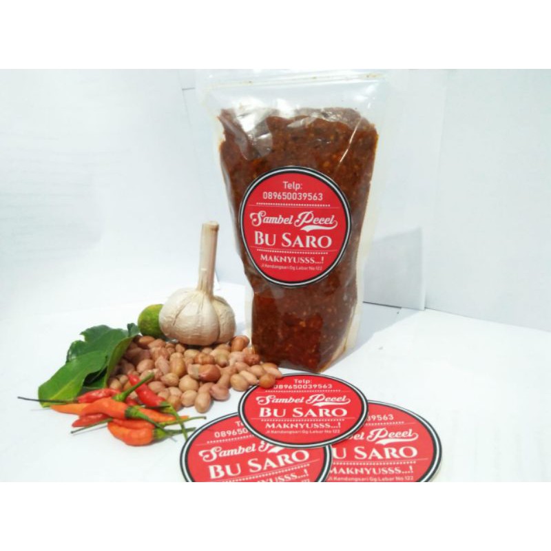 

BUMBU PECEL / SAMBAL PECEL 500 GRAM