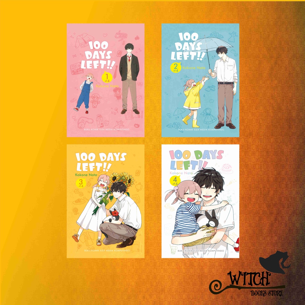 100 Days Left 1 - 4 END (Cabutan/ Eceran/ Satuan)