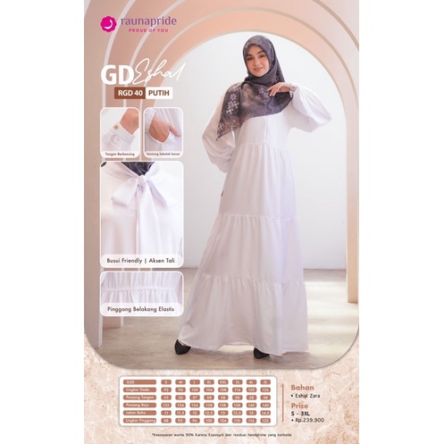 Gamis Rauna GD Eshal RGD 40