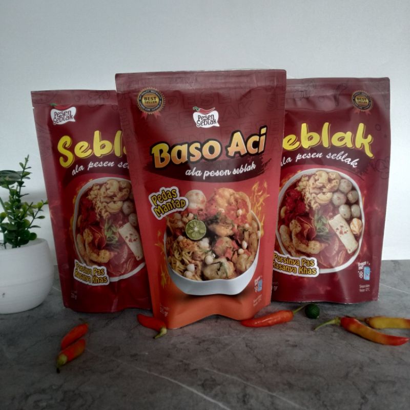 

Pesen Seblak Puas (Seblak 2+Baso aci 1)