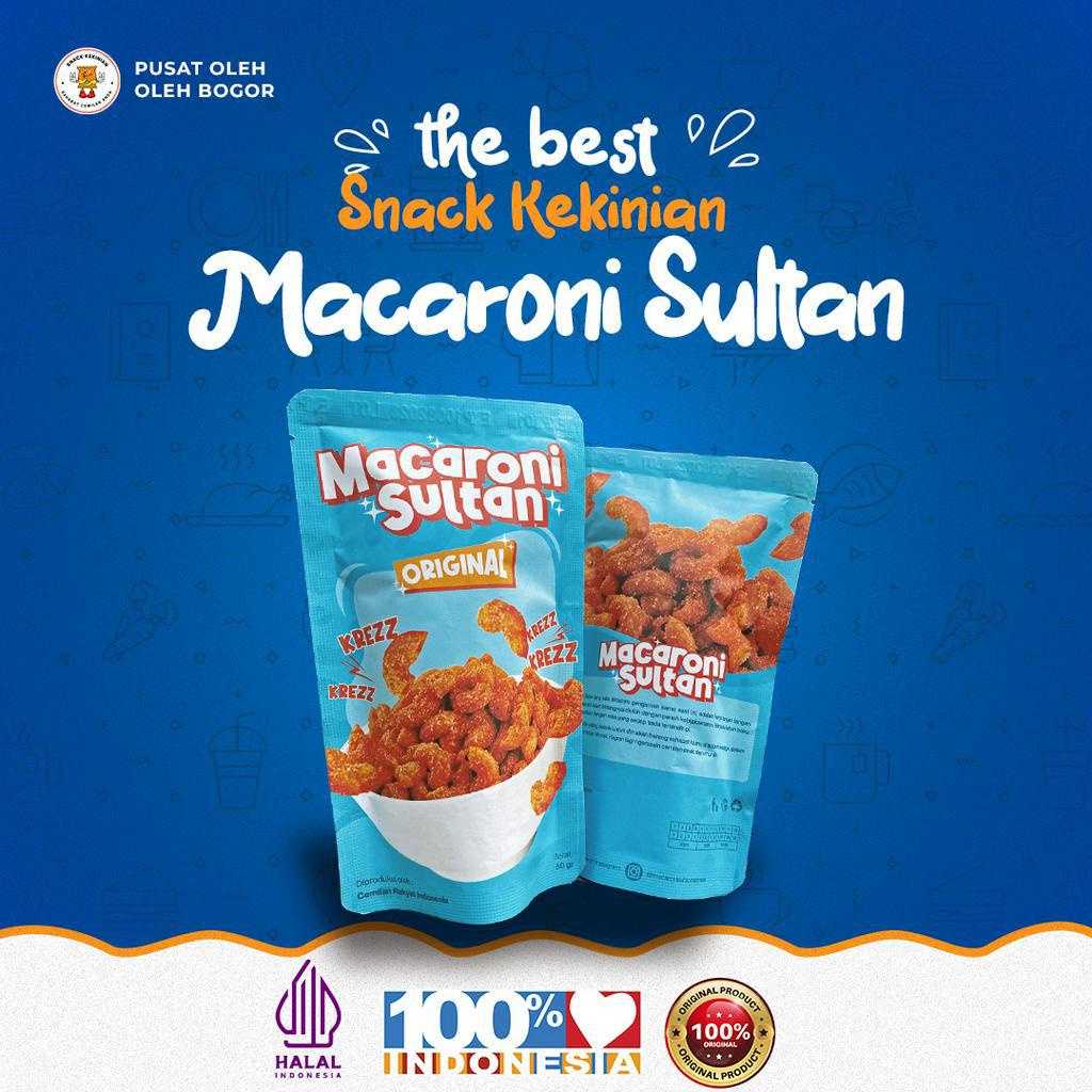 

Snack Macaroni Sultan Rasa Original by Cemilan Keluarga Indonesia