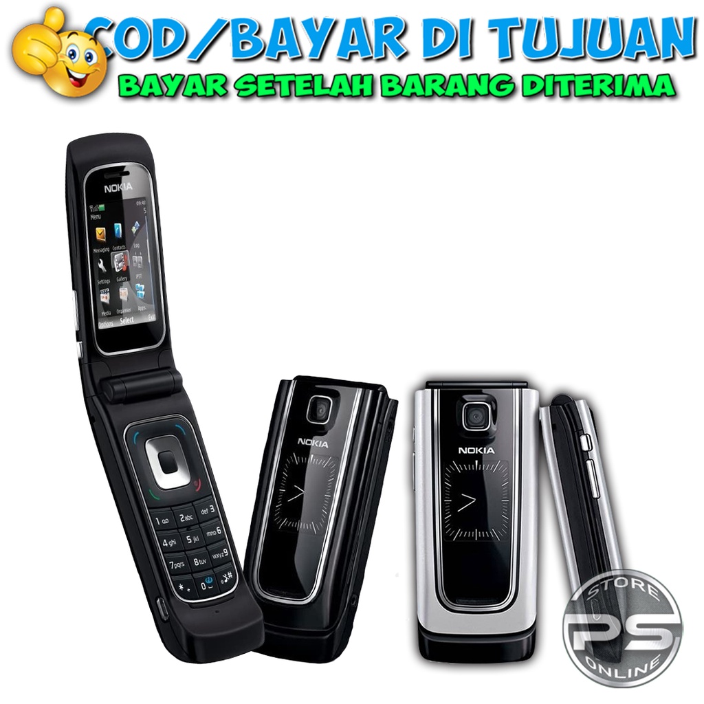 HP Nokia 6555 Lipat - HP dua layar - HP lipat Elegan Nokia