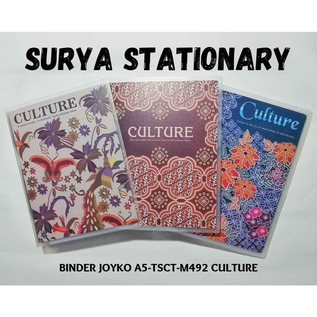 

BINDER JOYKO A5-TSCT-M492 CULTURE / BINDER JOYKO A5-TSCT-M492 / BINDER JOYKO