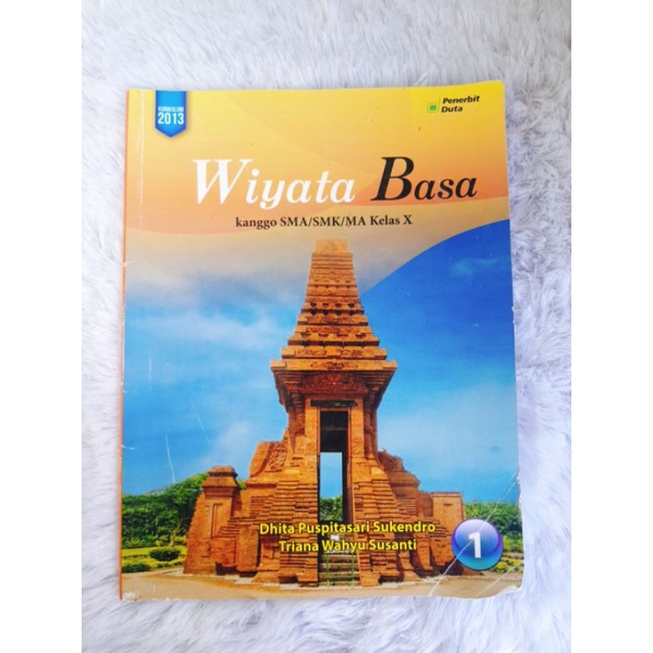 buku BAHASA JAWA WIYATA BASA SMA kelas X/10