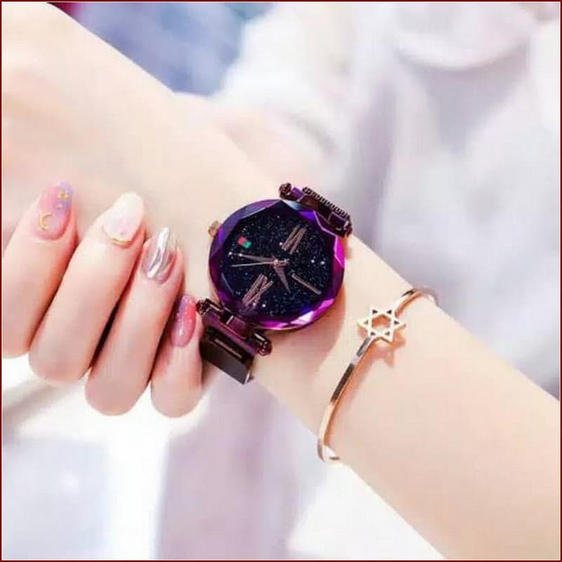 Jam Tangan Wanita Gucci Magnet Rantai Stainless