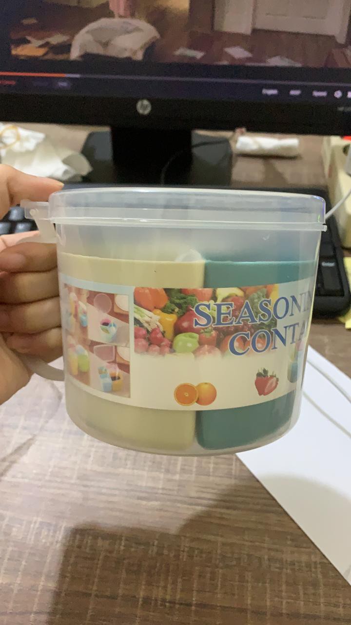 Tempat Merica Garam Lada Garam Permen Kancing Peniti Totole Wadah Tepung