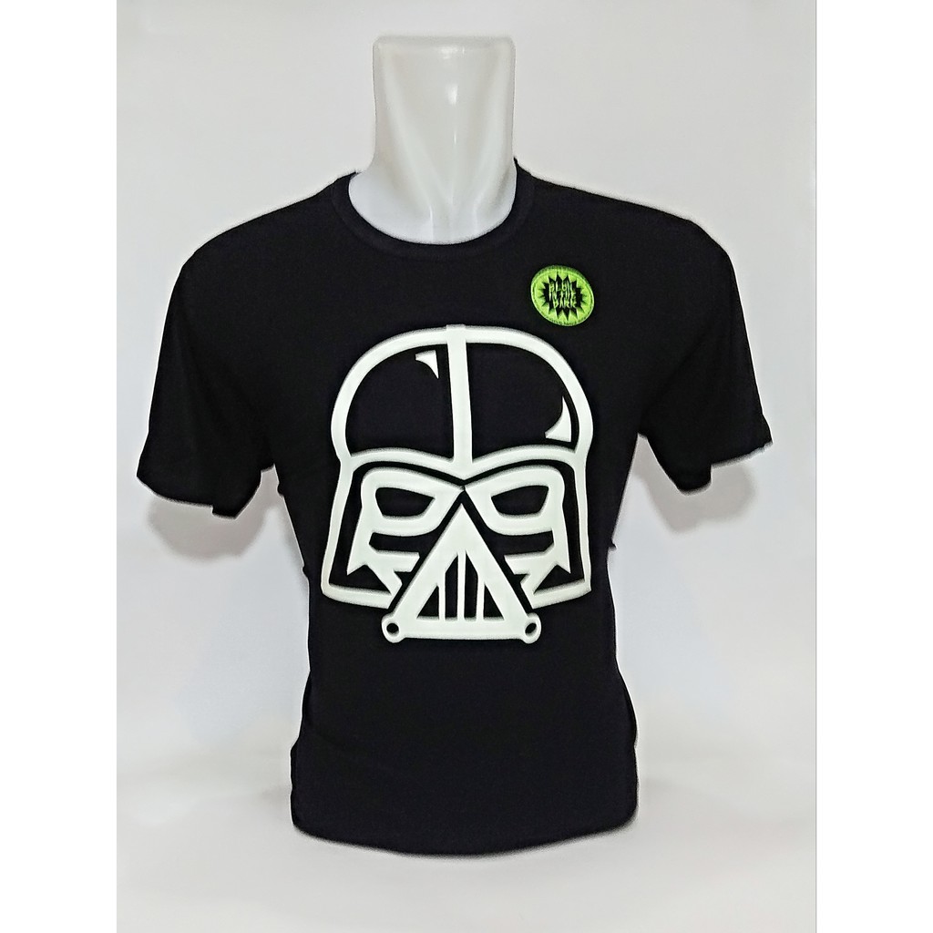 Baju Kaos Star Wars Darth Vader Glow in the dark Premium Quality Big Size Jumbo XL-XXXL