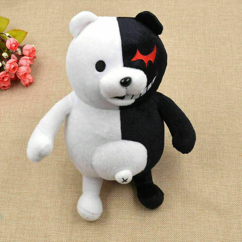 25cm Boneka Danganronpa Monokuma Bear Monomi Rabiit Plush Stuffed Doll Toy Xmas Gift Mainan