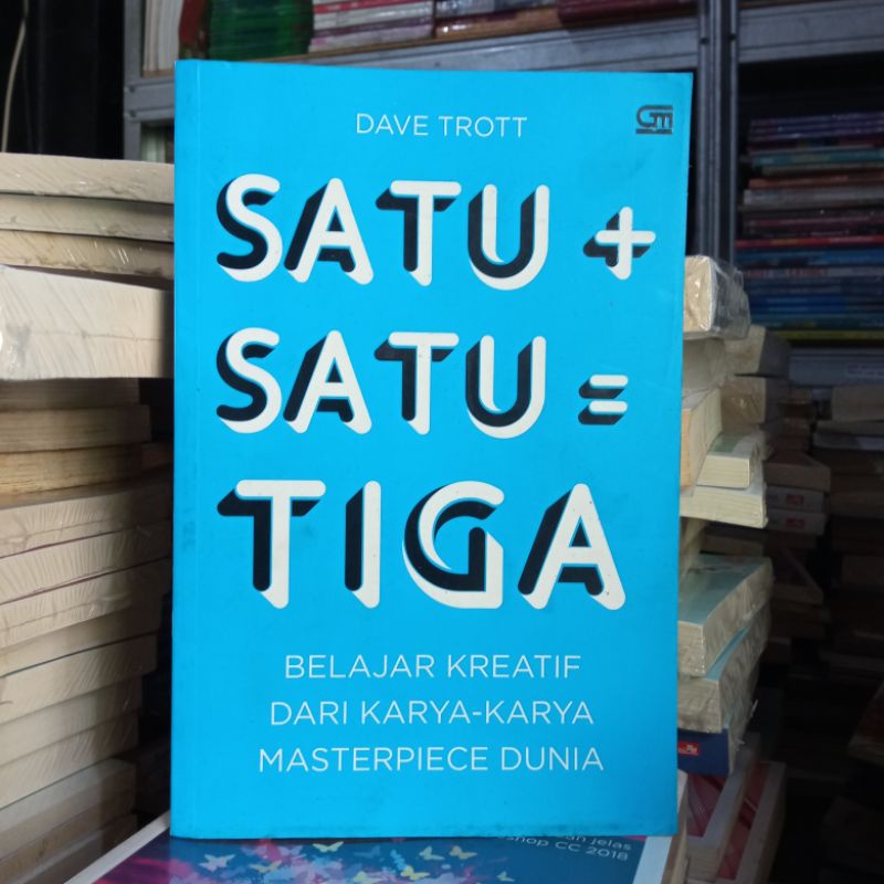OBRAL BUKU MOTIVASI / PENGEMBANGAN DIRI / INSPIRASI / YOUR NEXT STEP / SAINSPIRASI / FREE YOUR LIFE / ORIGINAL 2a 9e-Satu + satu = tiga