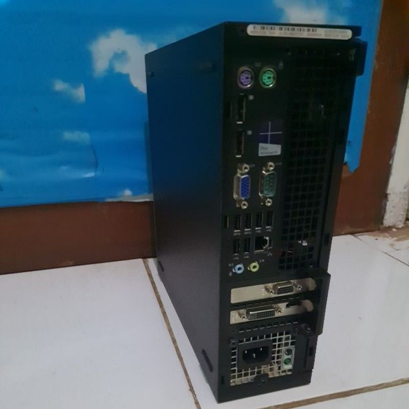 cpu komputer desain, dell optiplex 9020 core i7 4790 ram 8gb ssd 256gb