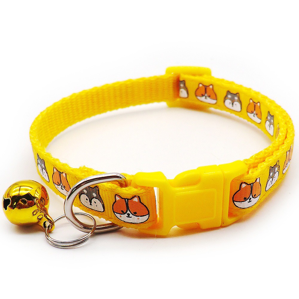 PH.Medan Kalung Motif Shiba untuk Hewan Peliharaan