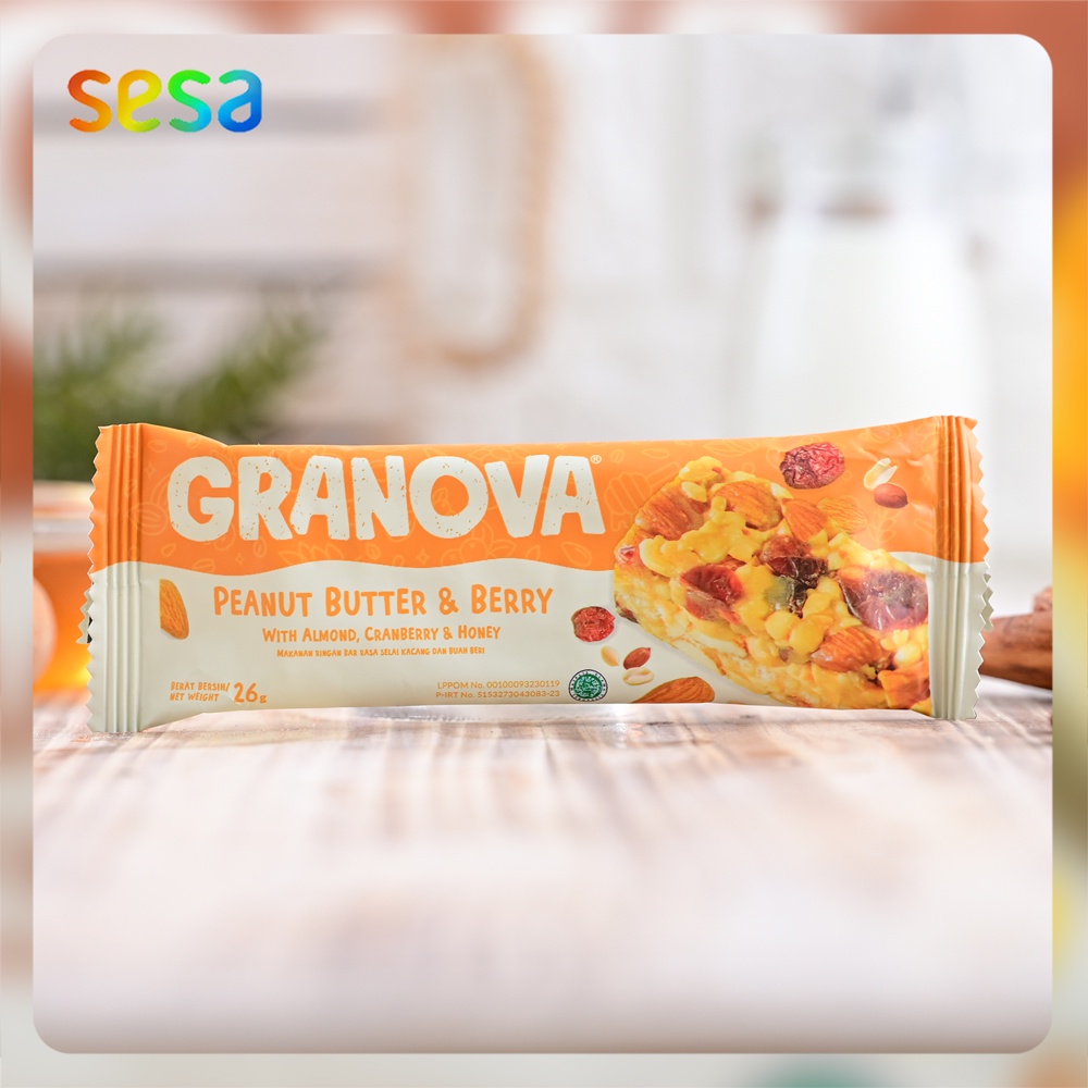 

Granova - Snack Bar Peanut Butter & Berry 26 g