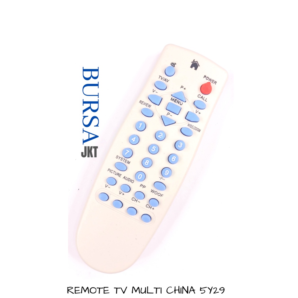 REMOTE TV CHINA TABUNG INTELKING