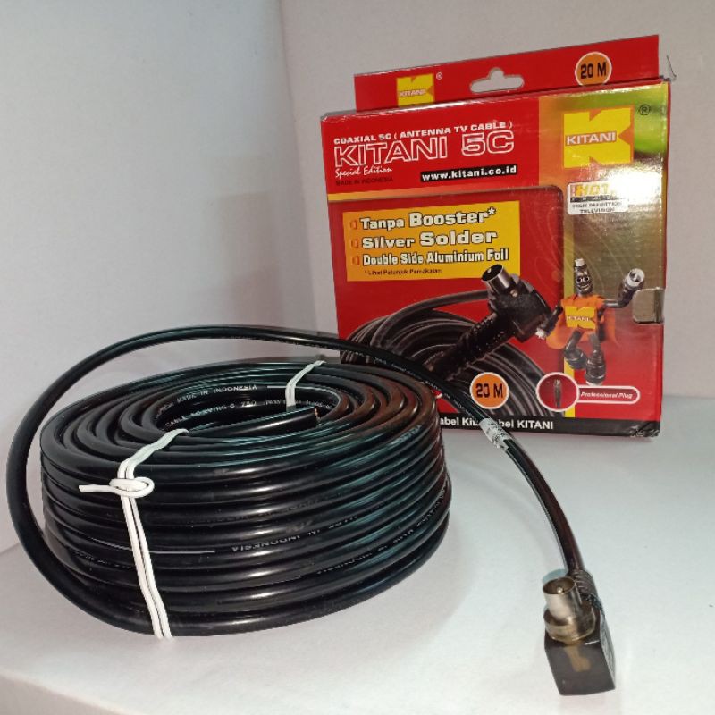 Kabel antena TV 5C Kitani 20 meter