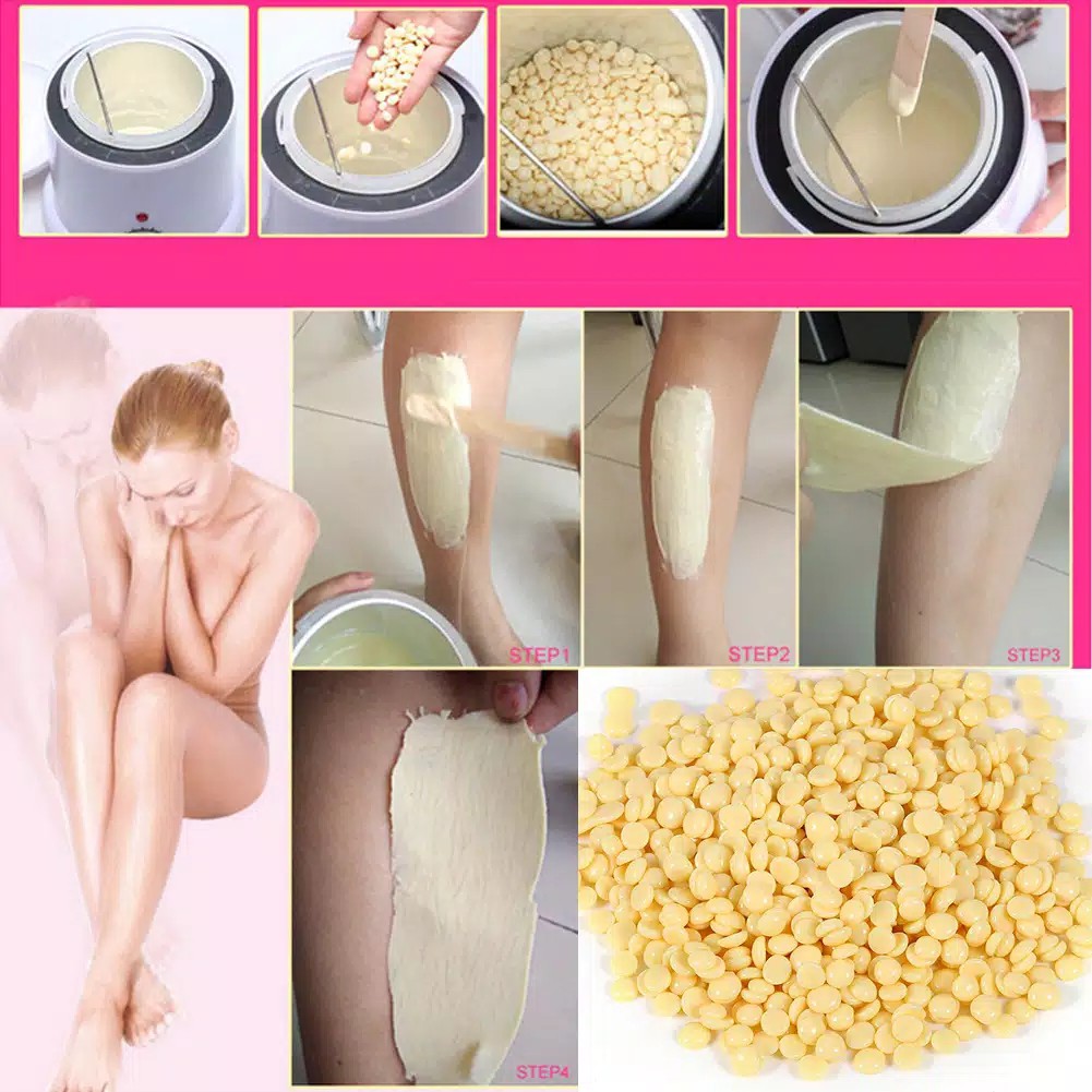 Image of Types Removal hair Arm Leg Hand Bikini Hard Wax Depilatory Beans #4