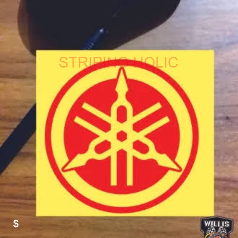 STIKER LOGO YAMAHA