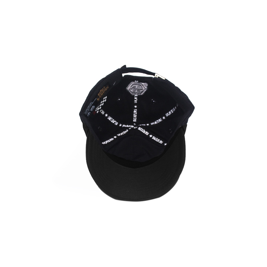 TOPI POLO CAPS SKATERS VE026 HITAM