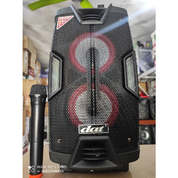 PORTABLE SPEAKER DAT 2126 SALON AKTIF BLOUTHOT KARAOKE DAT. SPEAKER PORTABLE DAT 2126