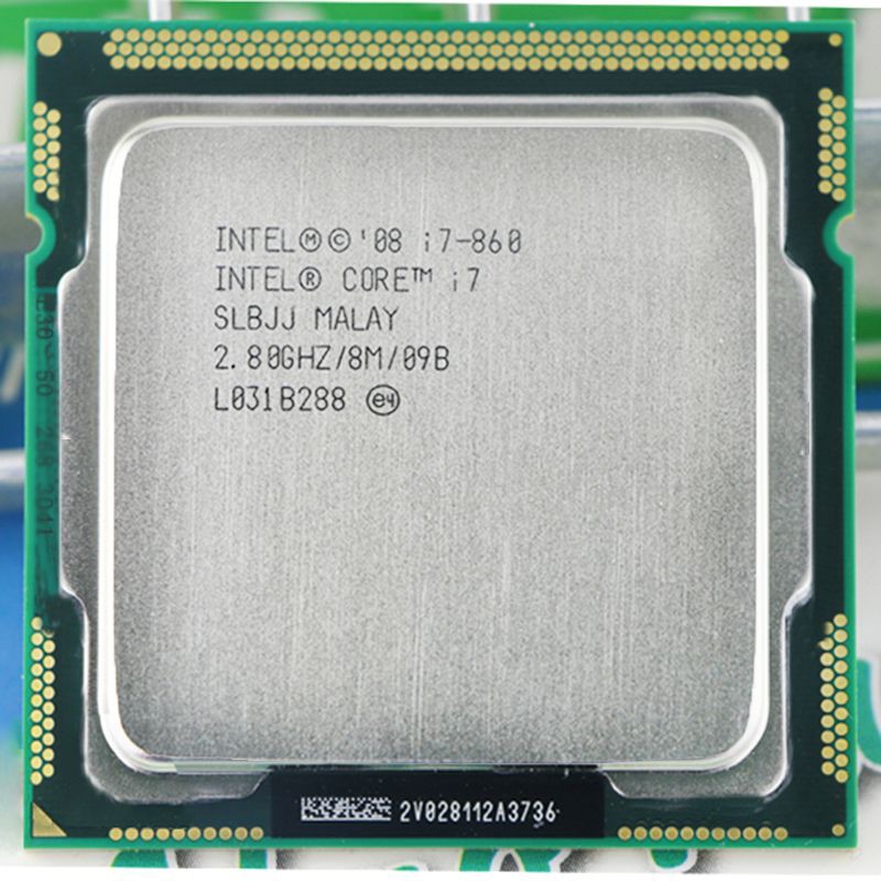 PROCESSOR INTEL.CORE i7 860 + FAN ORI 1156
