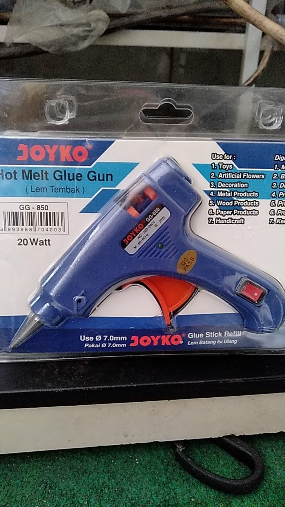 [pcs] Glue Gun Joyko Gg-850 Alat Lem Tembak Murah