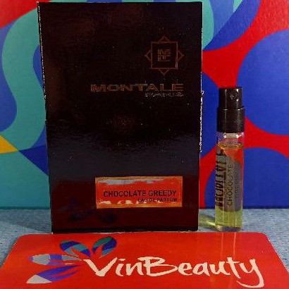 Vial Parfum OriginaL Montale Chocolate Greedy EDP 2 ml For Unisex Murah