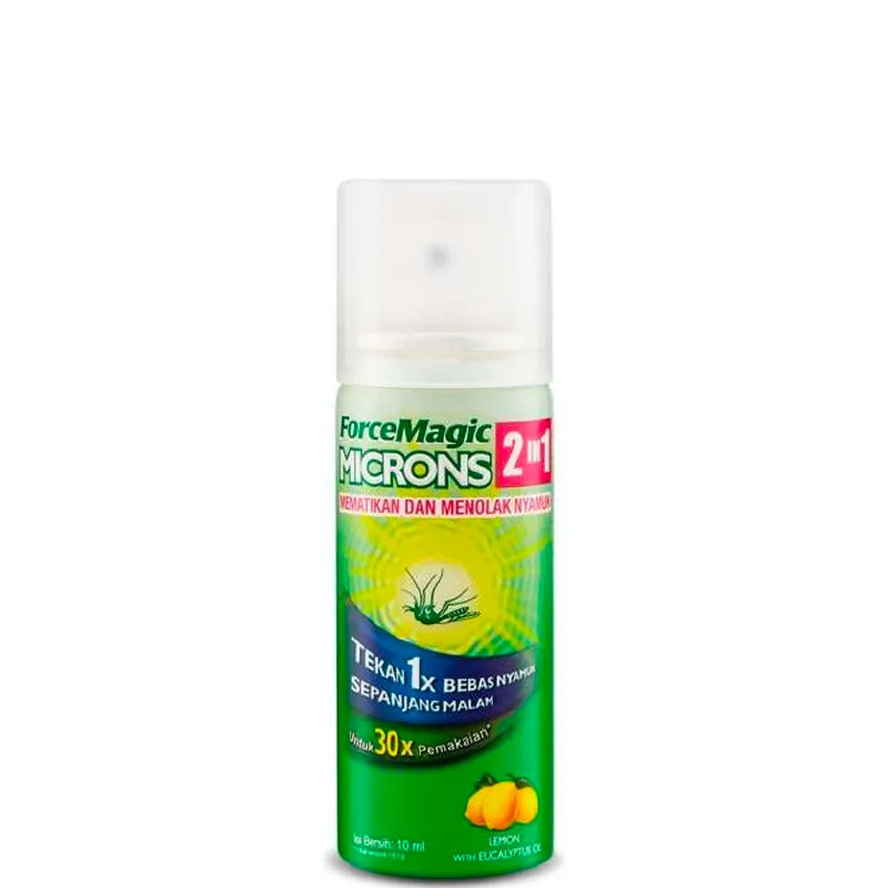 Force Magic Pembasmi Nyamuk Microns Lemon Blister 10 mL