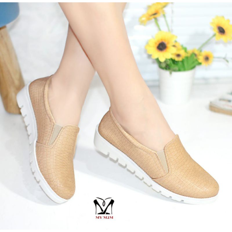 Mym2m Crozelia Sepatu Wanita Slip on Kasual