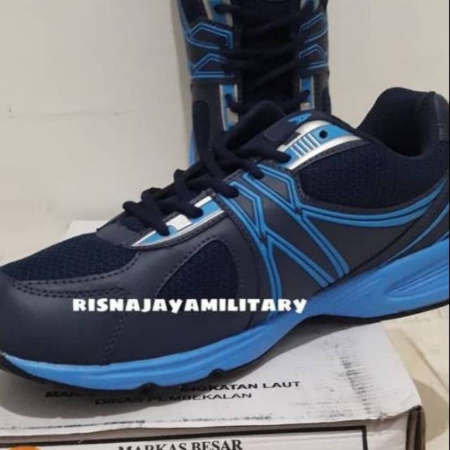 Sepatu poral alri biru 2018