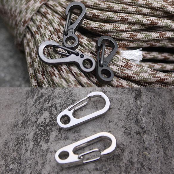 MOJITO Anysell88 Alloy Carabiner Camp Snap Clip Hook Keychain Keyring Hiking Climbing Tool