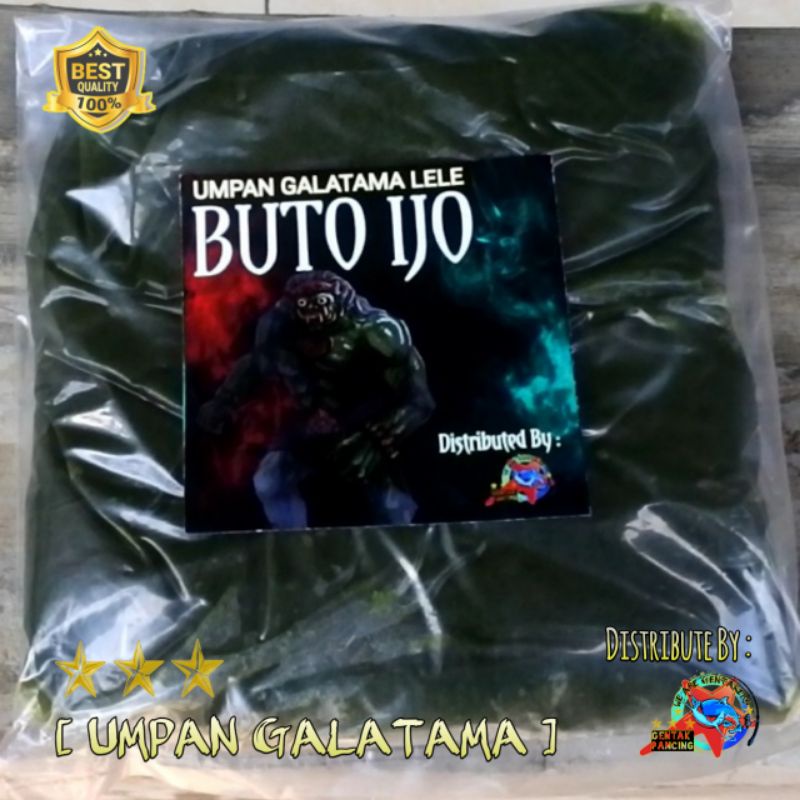 Umpan Galatama Lele BUTO IJO 300 gr