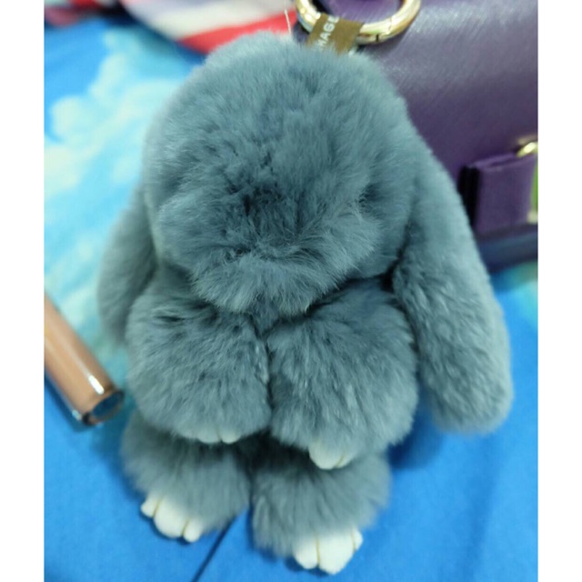 Copenhagen bunny bagcharm kopenhagen fur
