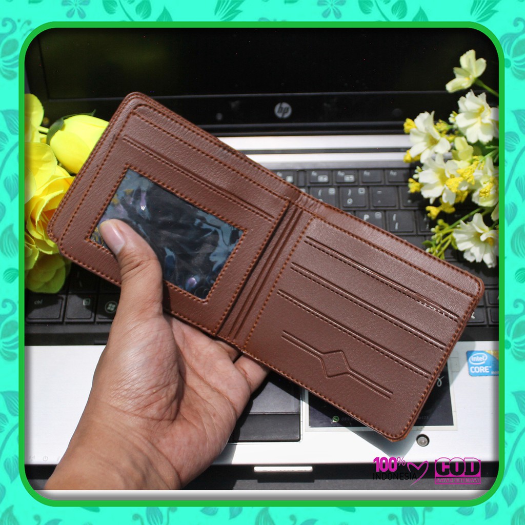 dompet pria murah dompet lipat terbaru kasual keren kekinian bisa COD Bayar ditempat