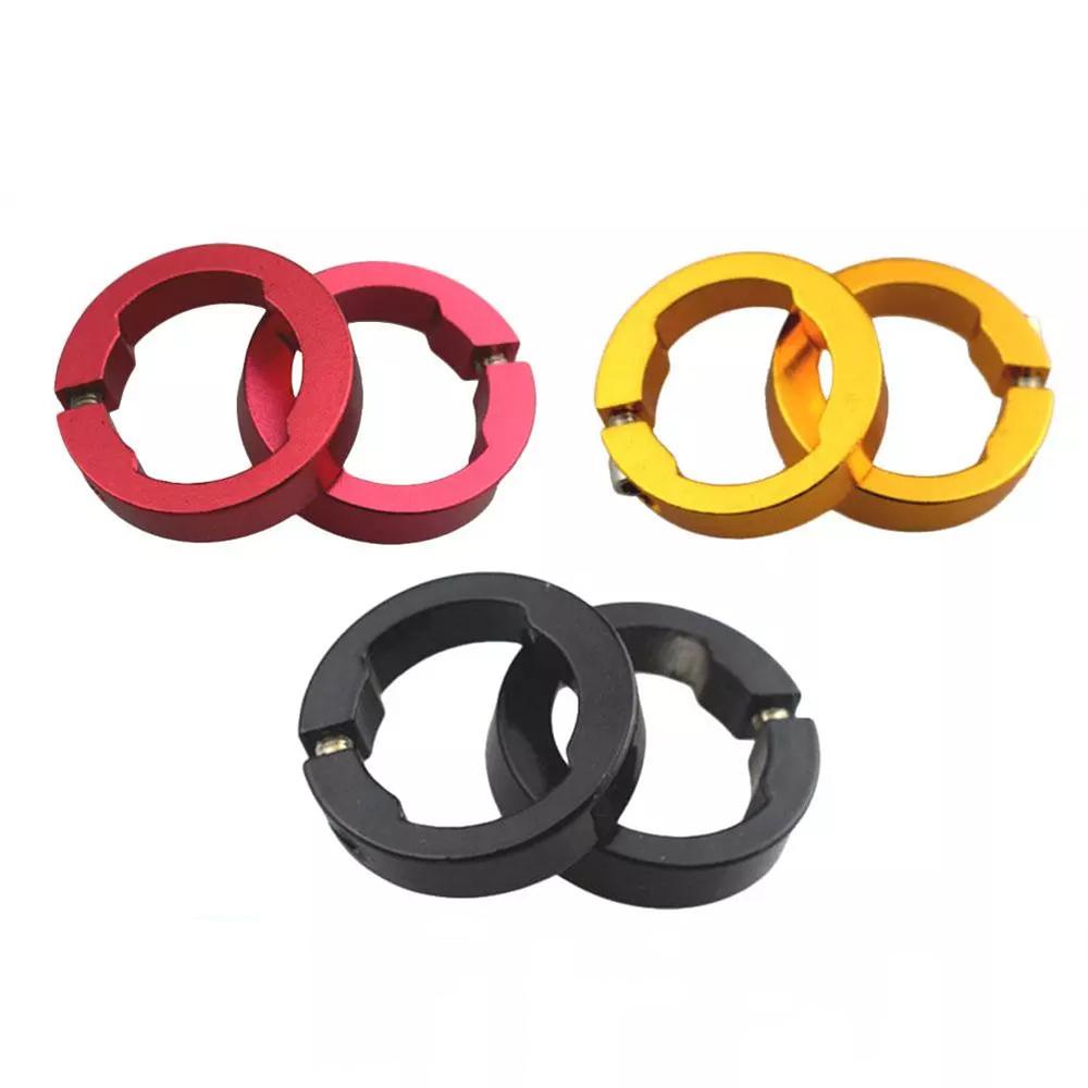 Agustina Grips Sepeda Cincin 22.2 mm Sepeda Gunung Paduan Aluminium Aksesoris Bersepeda Sepeda Grips Memperbaiki Ring