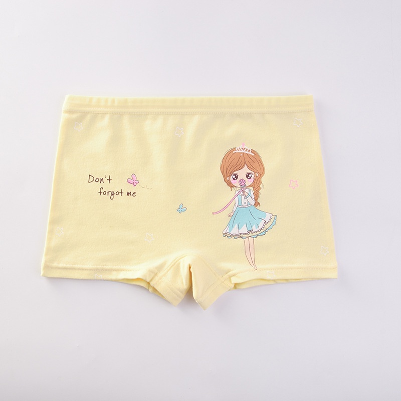 ❤ MIMI ❤ Celana dalam anak perempuan Boxer Motif Girl Face Princess Fairy Kartun IMPORT Murah