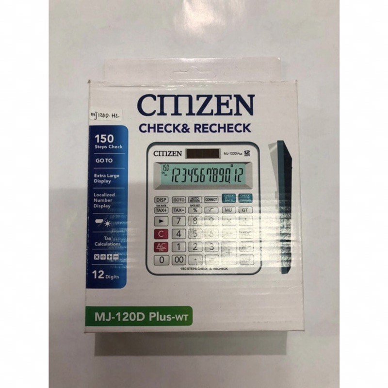 

Kalkulator CMZEN MJ-120D Plus-wt