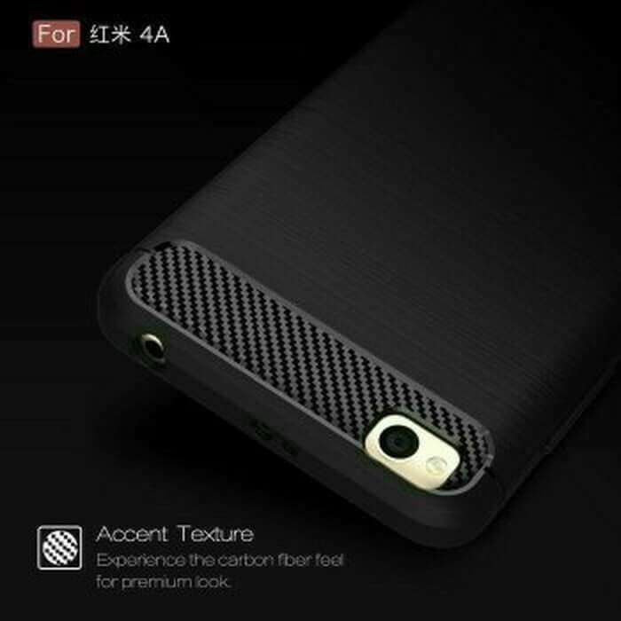 CASE SLIM FIT CARBON IPAKY XIAOMI REDMI 4A SOFTCASE - FA