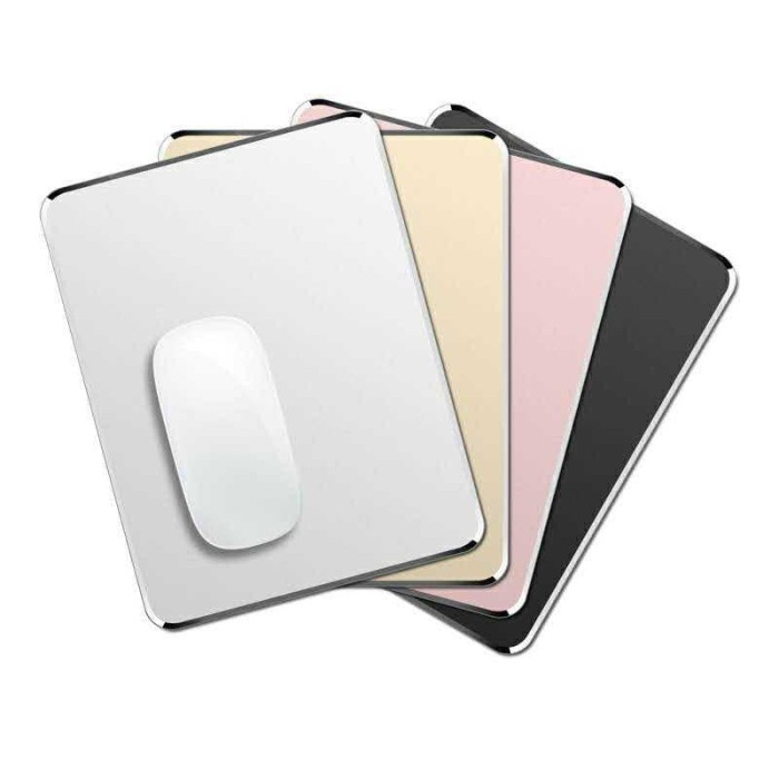 Mouse Pad Aluminium - Luxury Metal - Silver A