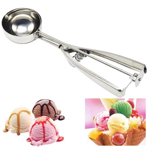 SENDOK SCOOP ICE CREAM STAINLES ANTI KARAT