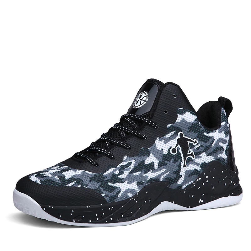 Sepatu basket cowo Air Cushion Jordan Basketball Shoes Men Breathable Anti-slip Basketball Sneakers