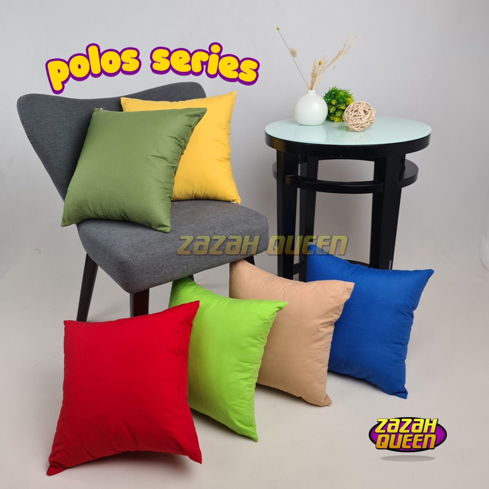 [MOTIF POLOS] Sarung Bantal Sofa Minimalis