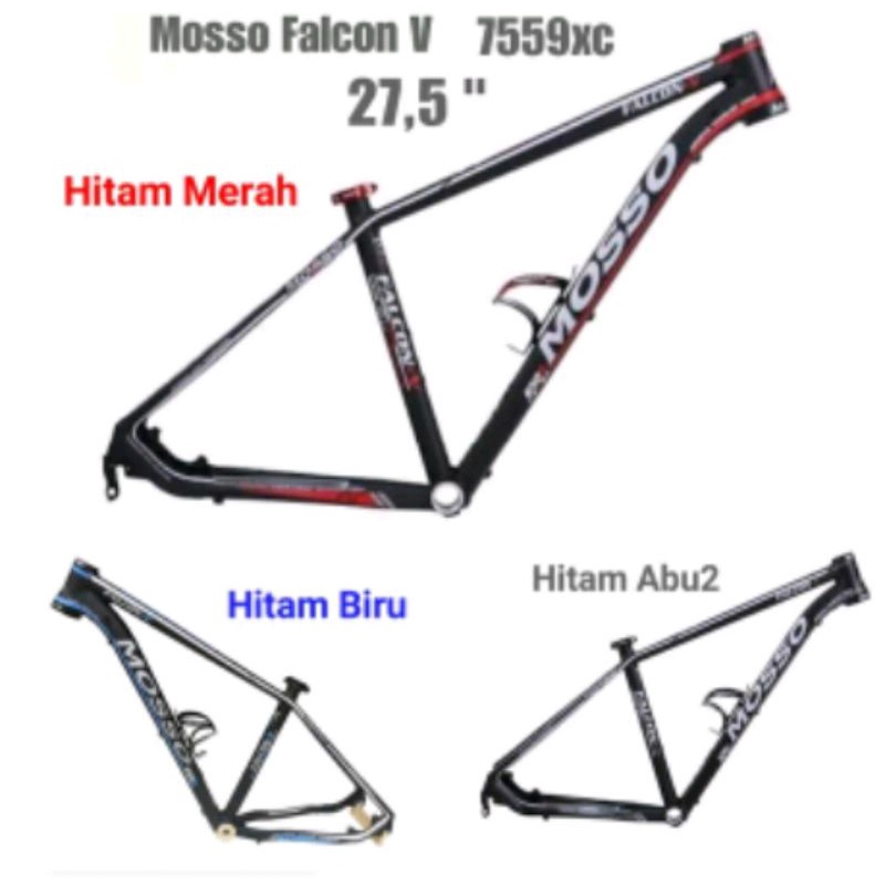 frame MTB mosso 7559 xc falcon v 27.5 inc 650b alloy 7005 super light Sepeda MTB Ringan Alumunium FRAME MOSSO 7559XC FALCON 5