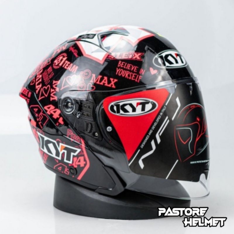 Helm KYT NFJ Espargaro 2020 / NFJ Espargaro / Double Visor / Helm Original KYT