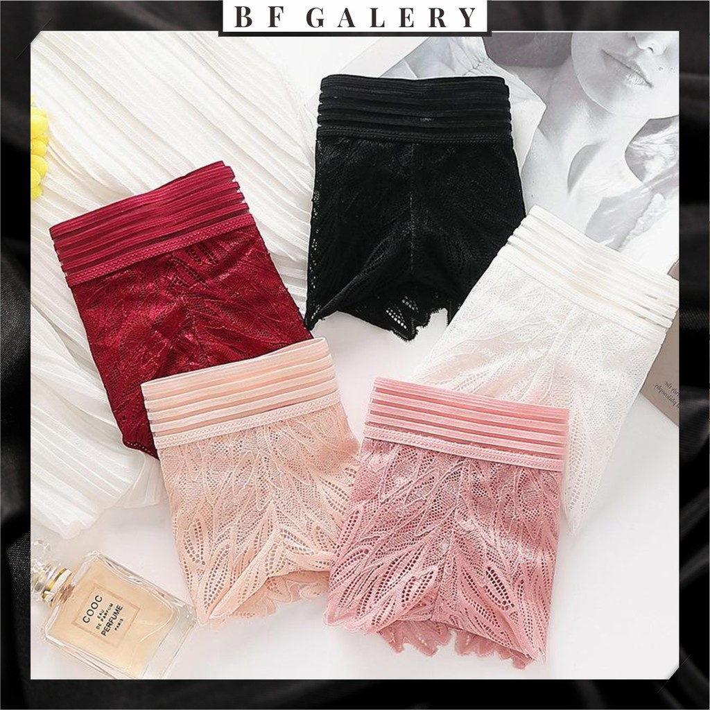 BFU005 Celana Dalam Renda Wanita Kualitas Import Lace Panties Sexy Premium All size Fit to L