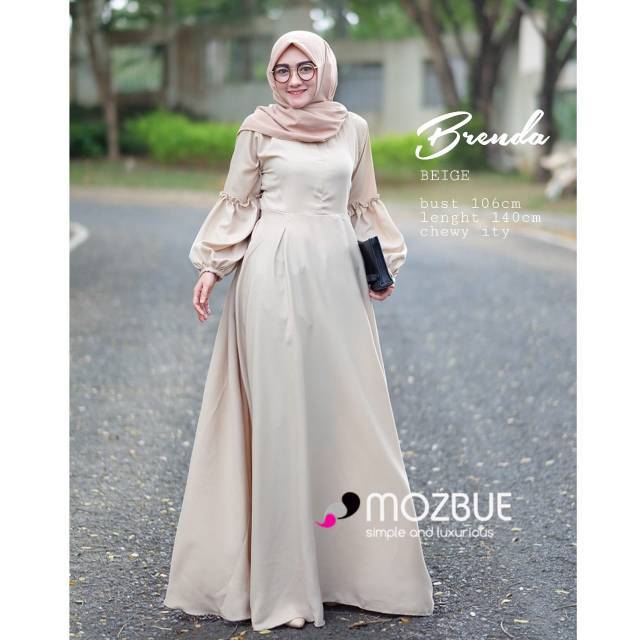 Gamis Brenda Original Mozbue