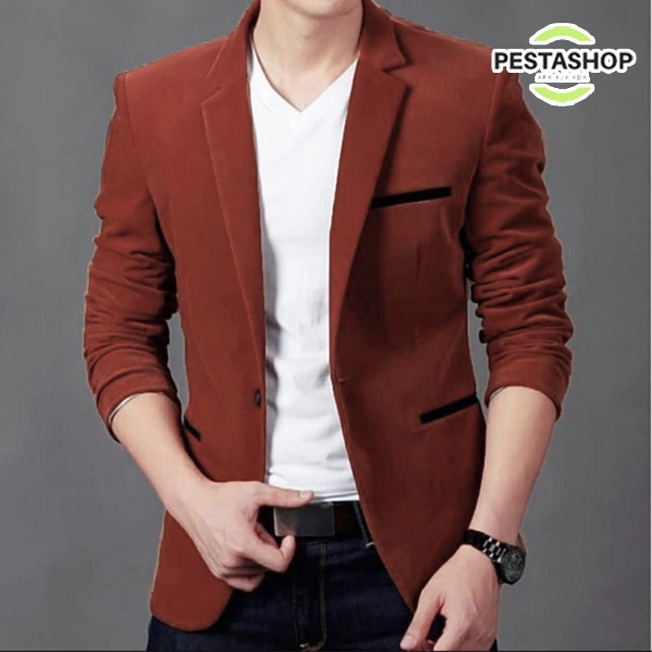 Blazer Pria Keren / Blazer Milenial terbaru / Jas gaul santai / Jas berkualitas / Jas trendyr