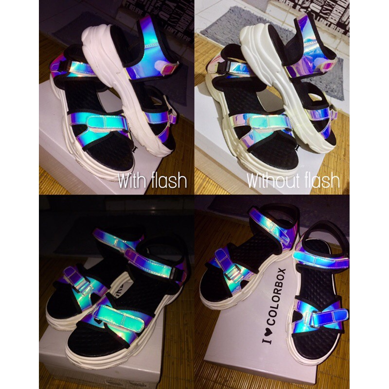 Sandal Hologram colorbox