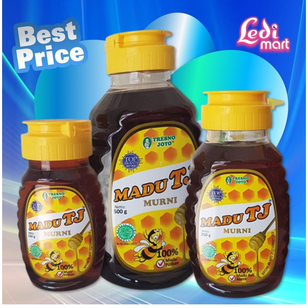 ORIGINAL Madu TJ SERIES BPOM / Madu Tresnojoyo / Madu TJ Murni / Madu TJ Super / LEDI MART