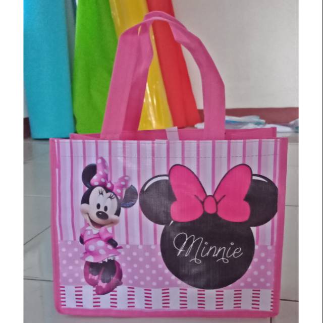 

goodie bag tas ulang tahun tas souvenir minnie