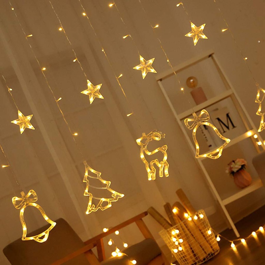 Bintang Besar Lampu Dekorasi Tumblr 2,5m Star LED Star