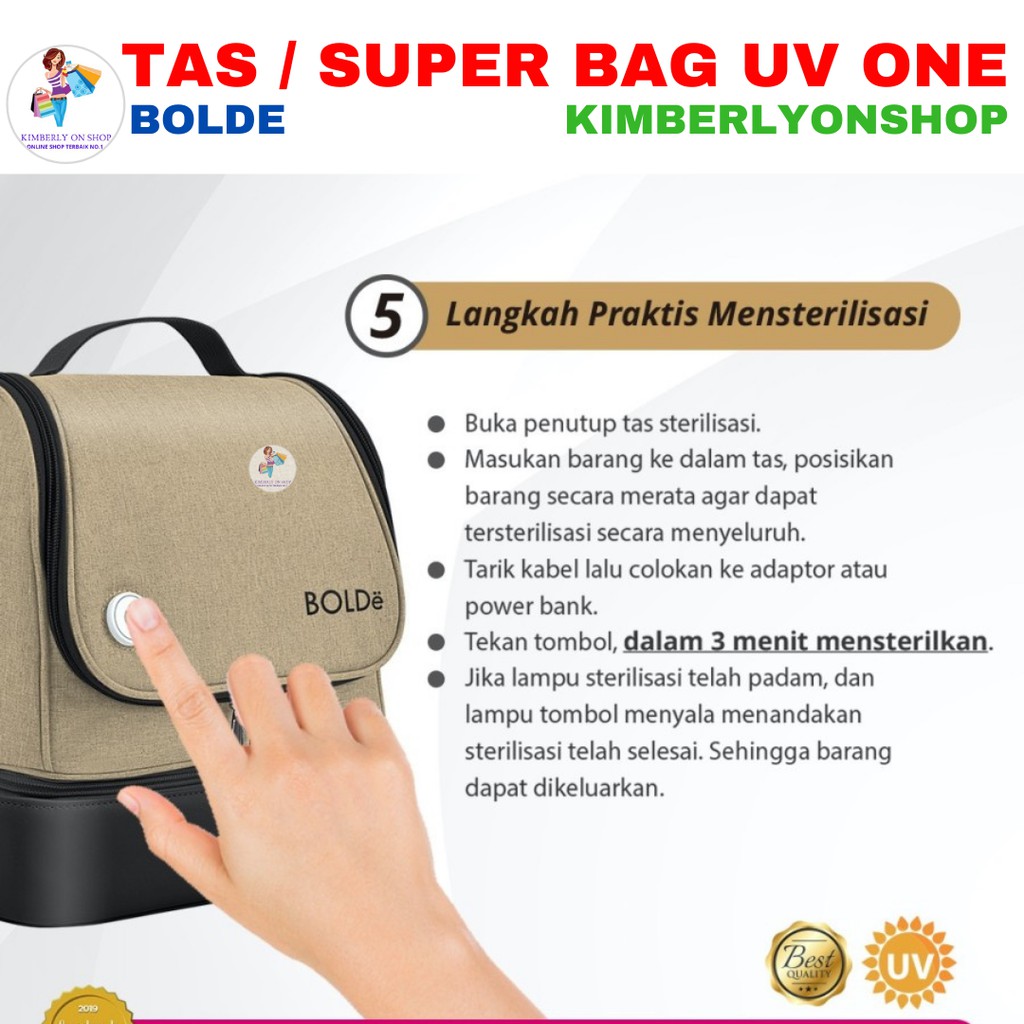 Kimberlyonshop Tas / Super Bag UV One Bolde